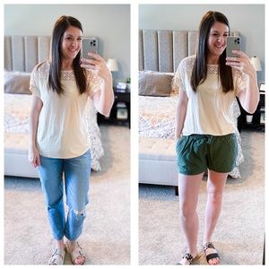 Ready For Adventure - Cream Blouse Top